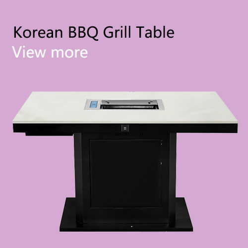 Korean BBQ Grill Table