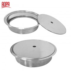 hot pot table induction cooker sinking steel ring