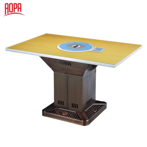 AOPA restaurant korean style barbecue dining table Z81
